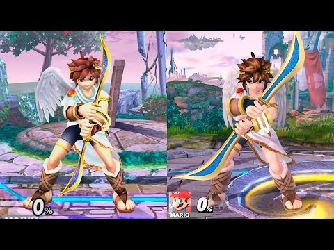 Super Smash Bros Wii U | Pit Evolution