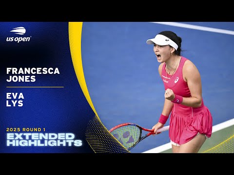 Francesca Jones vs. Eva Lys Extended Highlights | 2025 US Open Round 1
