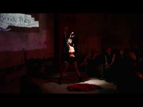 MÉTARAPH performing at INFERNO by BLOODY POETS at Brunel Museum, London