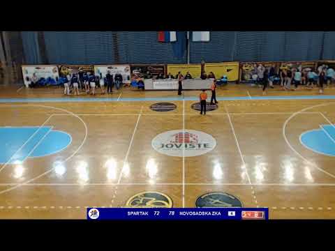 1ZLS 7. kolo / ŽKK Spartak - Novosadska ŽKA