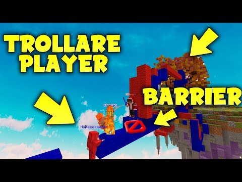 Minecraft ITA | TROLLARE PLAYER USANDO LE BARRIER nelle BedWars