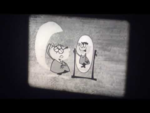 16mm film The Nutty Squirrels present intro b&w sound