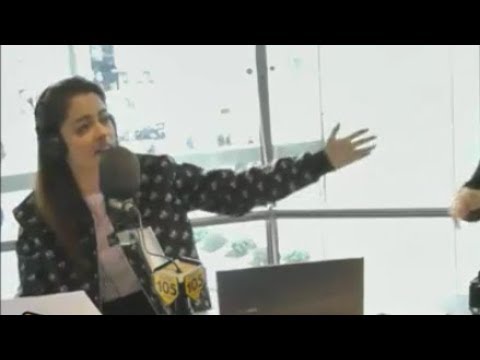 Annalisa canta "Grazie perchè" di Gianni Morandi a @Radio105