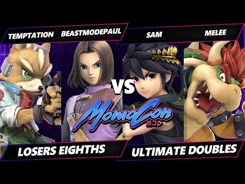 MomoCon 2024 TOP 8 - Temptation & BeastModePaul Vs. Sam & Melee - Smash Ultimate - SSBU