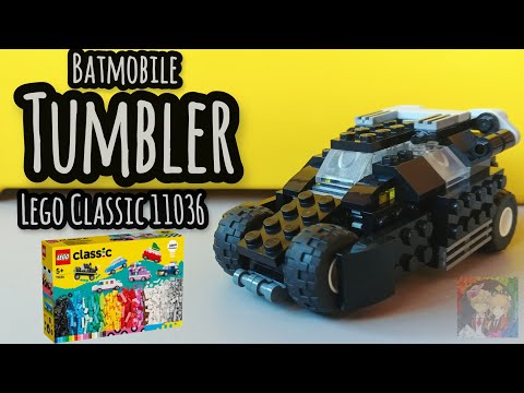 LEGO Classic 11036 "BATMOBILE TUMBLER" - Instructions on how to build.