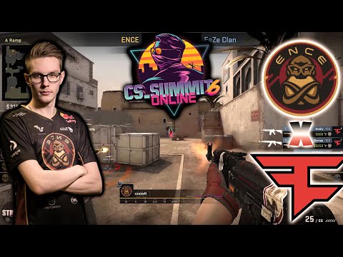 🇫🇮 ENCE xseveN ON FIRE vs 🇪🇺 FaZe DUST2 POV HIGHLIGHTS - cs_summit 6
