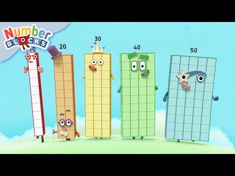 Bank Holiday Big Number Fun! | 30 Minutes of Maths | Learn to Count for Kids | @Numberblocks