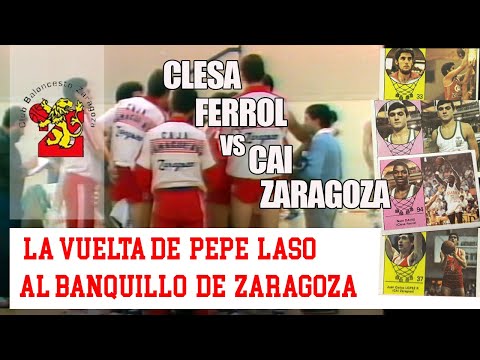Clesa Ferrol-CAI Zaragoza 1984/85 Liga ACB