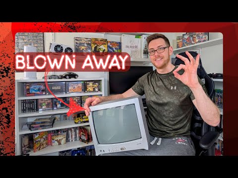 I Bought a CRT TV for Retro Gaming… and It BLEW Me Away!