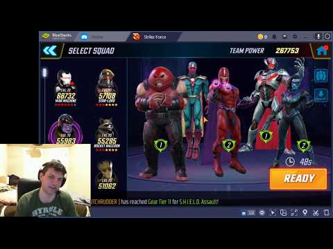 Arena - Apex Team 267k vs 329k Tech-vengers! - Marvel Strike Force