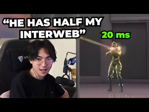 Tenz shows the difference between LOW Ping vs HIGH Ping