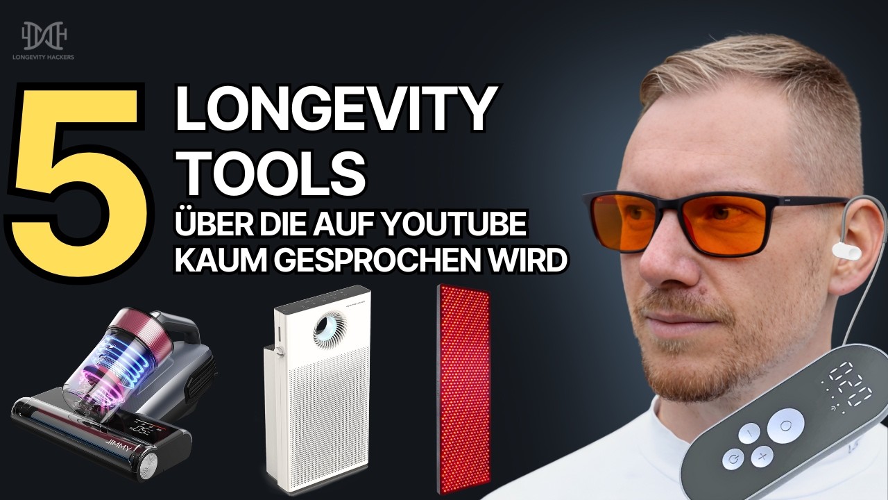 5 Longevity-Tools, über die auf YouTube kaum gesprochen wird - Benedikt Keck Longevity Video (10:07)