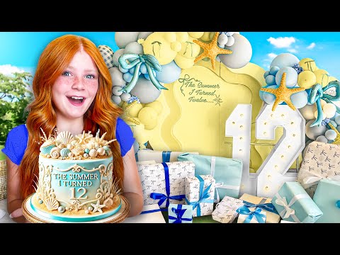 MY DAUGHTERS DREAM 12TH BIRTHDAY!! 💙 THE SUMMER i TURNED TWELVE 💙
