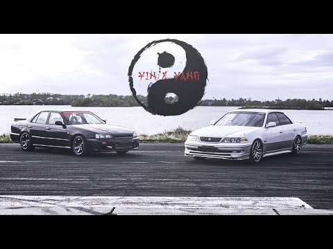 Инь и Янь: Toyota Mark II JZX100 VS Nissan Skyline ER34