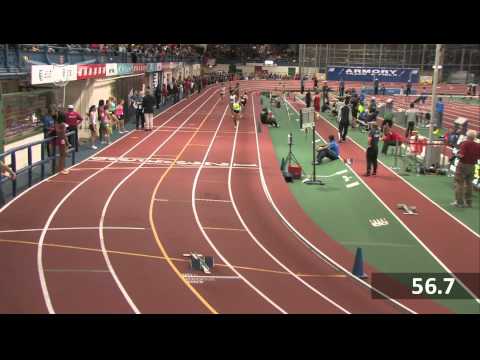 Girls 400m EE Section 7 - New Balance Nationals Indoor 2013
