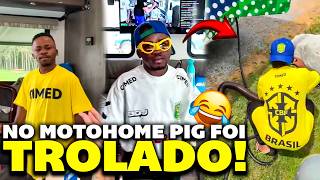 PIGMEU FOI TROLADO NO MOTOHOME DO JON VLOGS!