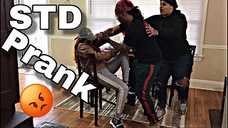 STD PRANK ON HUSBAND!!! ( Gone wrong)