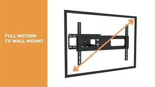 Slim Articulating Full-Motion TV Wall Mount - LPA36-463A