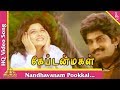 Nandhavanam Pookkal Video Song Captain Magal Tamil Movie Songs Napoleon Kushboo Pyramid Music