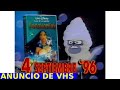 Anuncio Pocahontas 1995 VHS Comercial