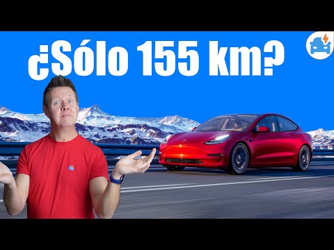 Ángel Gaitán and the Tesla Model 3's range - We repeat the route