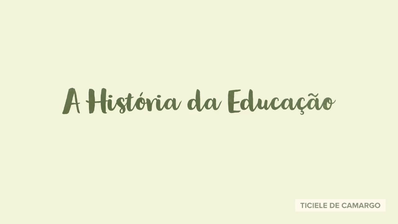 The History of Education