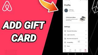 How To Add Gift Card On Airbnb App