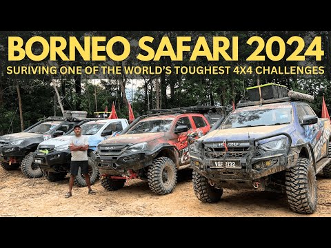 Borneo Safari 2024: Surviving 8 Days In The Jungle With One Of The World's Toughest 4x4 Challenges!