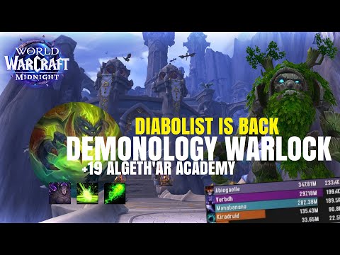 +19 Academy | Midnight Beta Demonology Warlock ~ Diabolist is back after the nerfs !
