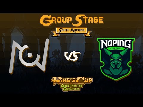 Unknown vs NoPing Game 1 - MDL Chengdu SA Qualifiers: Group A