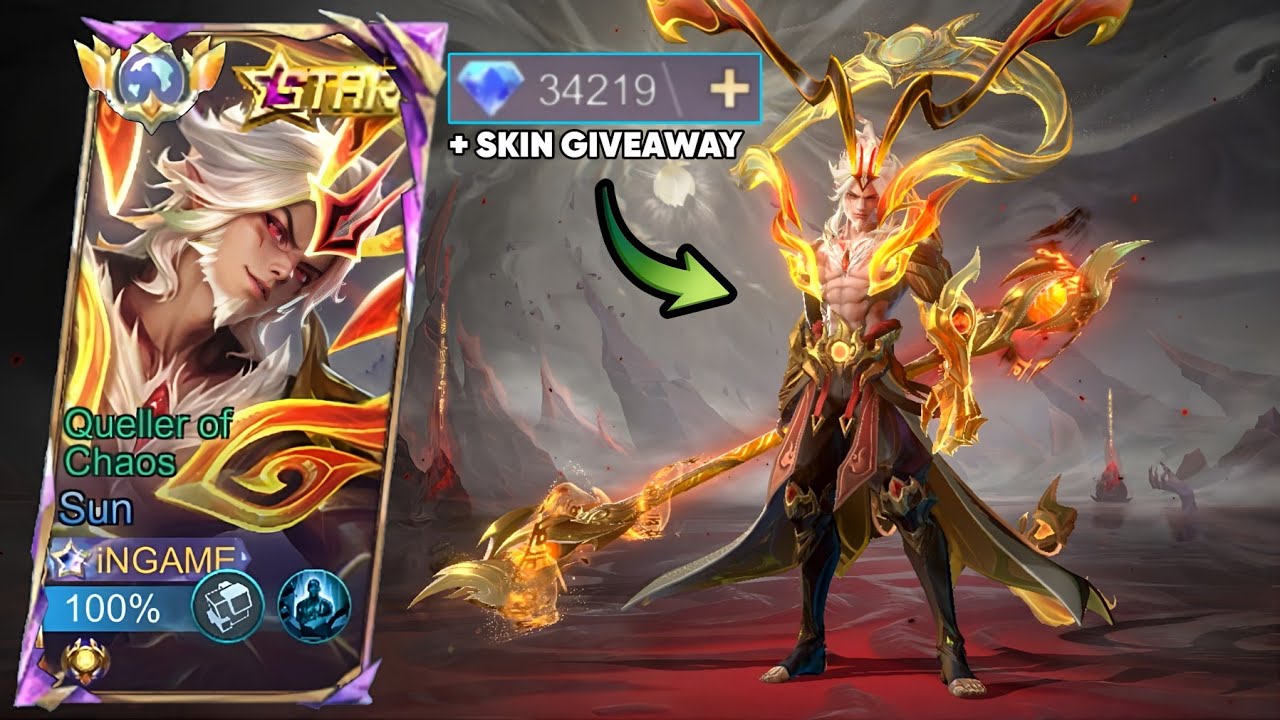 NEW SUN QUELLER OF CHAOS ANNUAL STARLIGHT COOLEST SKIN FINALLY IS HERE! 🤯 ( HOW MUCH? ) - MLBB