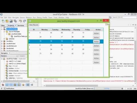 Dynamic JavaFX TableView fail on JDK 1.8/JavaFX 8 - 1/2