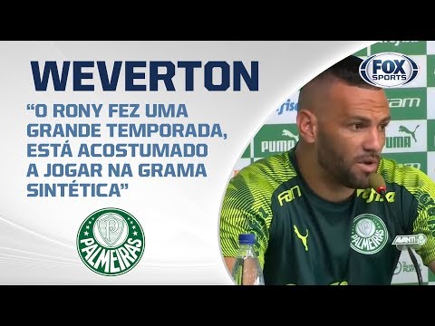 PALMEIRAS AO VIVO! Weverton concede entrevista coletiva direto da Academia de Futebol