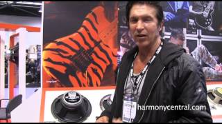Video thumbnail for Winter NAMM 2013 Celestion - George Lynch "Lynchback" Custom Speaker by HarmonyCentral