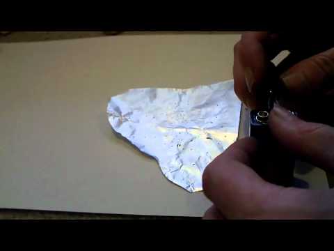 Alufolie schweissen mit Elko gepolten Kondensator und Batterie - eflose #51