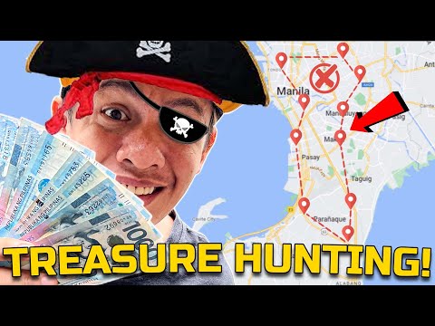 TREASURE HUNTING 20,000 PESOS in MANILA!