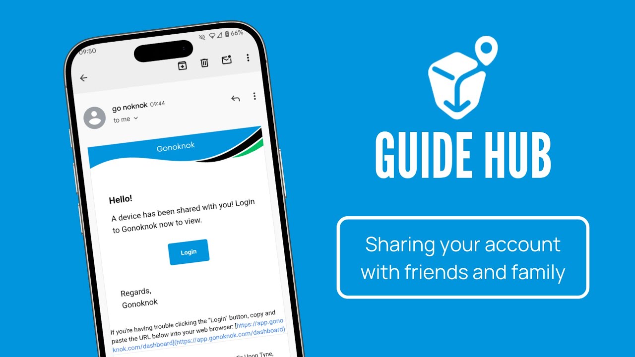 Guide #13 Sharing your Account