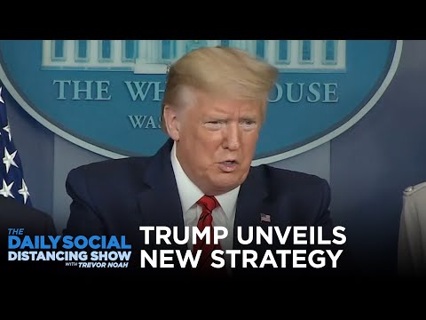 トランプ氏の新コロナブリウス戦略｜ザ・デイリーショー (Trump’s New Coronavrius Strategy | The Daily Show)