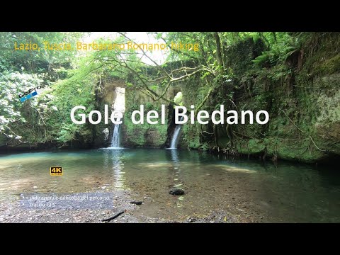 Gole del Biedano. Lazio, Tuscia, Barbarano Romano: hiking