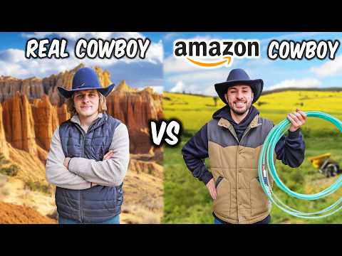 Real Cowboy Tests Amazon's CHEAPEST Cowboy Gear!