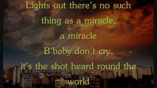 Boys Like Girls - Shot Heard Round The World [Lyrics]