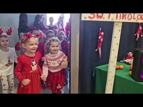 „Radosne Powitanie Mikołaja przez Jeżyki i Pszczółki”