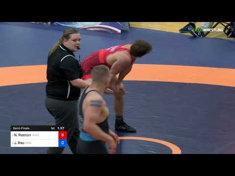 2018 FS WTT Challenge/Senior Men 86 Semi-Finals - Nick Reenan (TMWC) Vs. Joe Rau (Minn).mp4