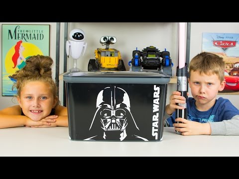 HUGE Star Wars Surprise Egg Darth Vader Surprises BB-8 Toy Mario Brothers Hot Wheels Kinder Playtime Video