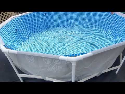 Intex Prism Frame Premium Pool Setup.