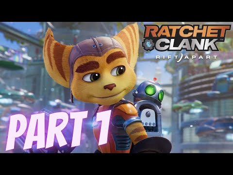 RATCHET AND CLANK RIFT APART PS5 Walkthrough Gameplay Part 1 - INTRO (PlayStation 5)