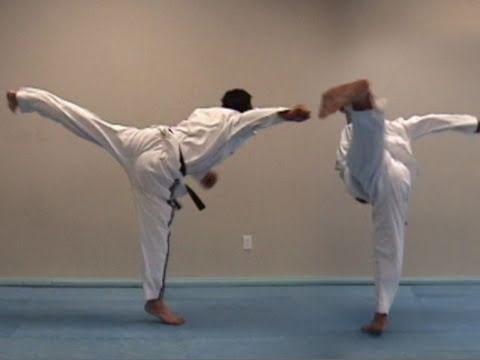 Taekwondo Back Kick Tutorial | 태권도 뒤차기 | TaekwonWoo How to