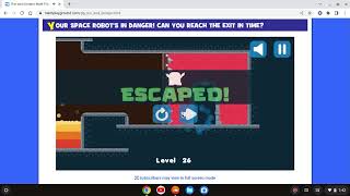Can I get Max Level in Run and Escape! (MathPlayground)