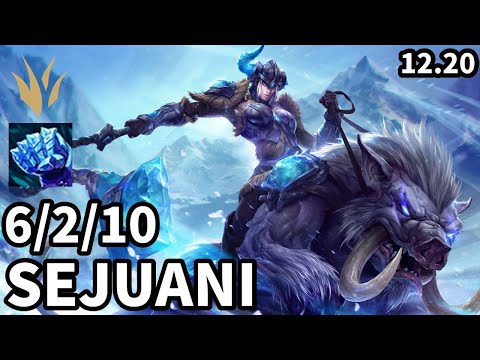 Sejuani Jungle vs Shaco - Ranked Grandmaster - Patch KR 12.20