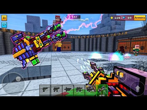 Medusa in Block Crash - Pixel Gun 3D